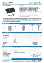 60W, AC-DC converter LDE60-20Bxx Series