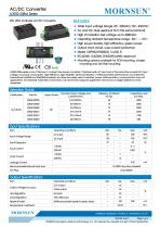 MORNSUN 2W compact 85-305VAC wide input AC/DC converter LDE02-23BXX