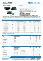 MORNSUN 5W 85-264VAC input dual outputs AC/DC Converter LHE05-20Axx