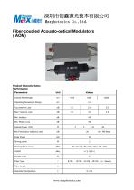 components AOM catalogue - 1