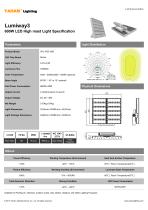 LED HIGH MAST LIGHT |600W Lumiway3 High mast light Specification