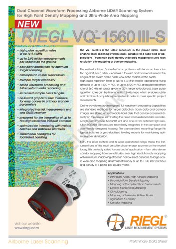 RIEGL VQ-1560 III-S