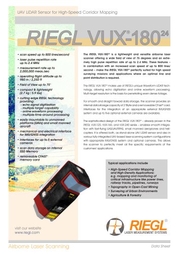 RIEGL VUX-180-24