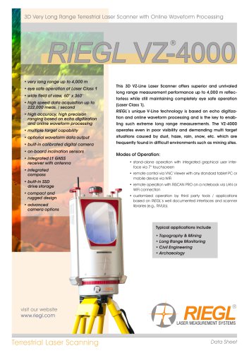 RIEGL VZ-4000