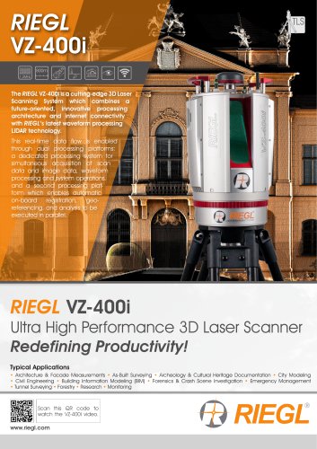 RIEGL VZ-400i