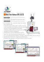 MELT FLOW INDEXER  FOR ENGINEERING PLASTIC