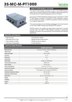 Multi PT1000 Modbus Converter (3S-MC-M-PT1000)