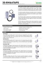Relative Humidity, Ambient Temperature and Pressure Sensor (3S-RH&AT&PS)