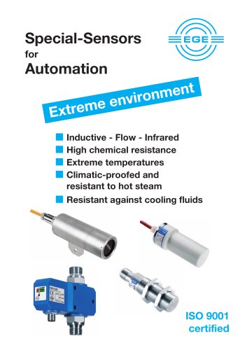 Sensors for extreme environment in industry