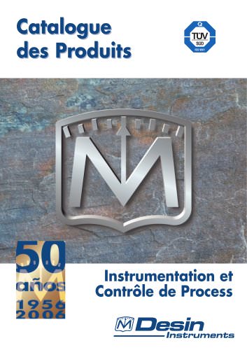 Catalogue Instrumentation et Contrôle de Process 