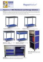 HepcoMotion® MCS Workbench and Storage Solutions