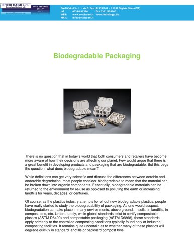 Pulp biodegrdable packaging