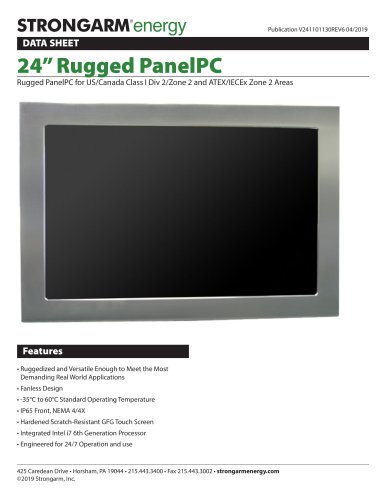 24” Rugged PanelPC