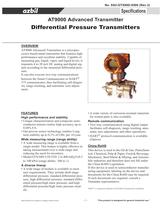 AT9000 Advanced Transmitter for Differential Pressure