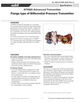 AT9000 Flange Mount Transmitter for Liquid Level Measurement