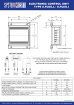 TDS - Electronic control unit type S.FCEG.I/S.FCEG.L