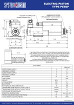 TDS - Linear actuator type PE50P