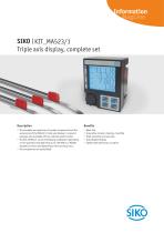 MagLine | Triple axis display, complete set