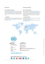 SIKO | Réglage de format - 8