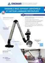 Fiche produit Bras aspirant ARMOWELD et capteur laminaire REVOLFLOW