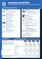 SÉRIE DUTYMAX, Pulvérisateurs hydrauliques puissants pour pulvériser les peintures, les enduits airless et les revêtements haute résistance - 4