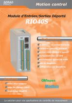 Modules E/S déportés CANopen - 1