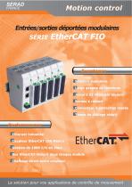 Modules E/S déportés Ethercat