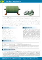 KWX  High Voltage Resistors HJR