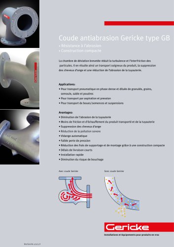 Coude antiabrasion Type GB