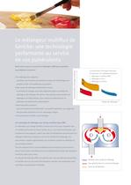 Une excellente qualité de mélange avec le mélangeur par charge multiflux Gericke type GMS - 2