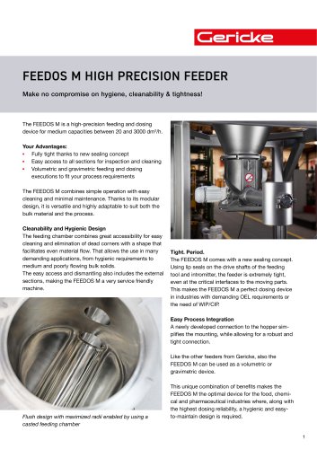 FEEDOS M HIGH PRECISION FEEDER