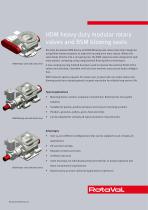 HDM and BSM valves