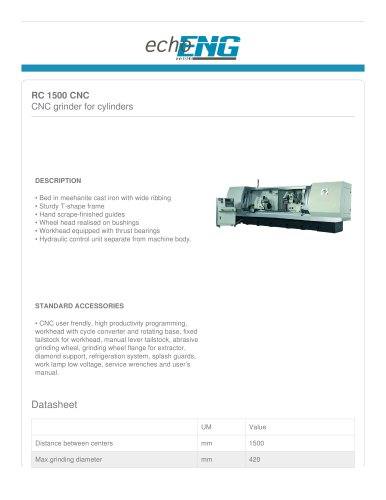 RC 1500 CNC