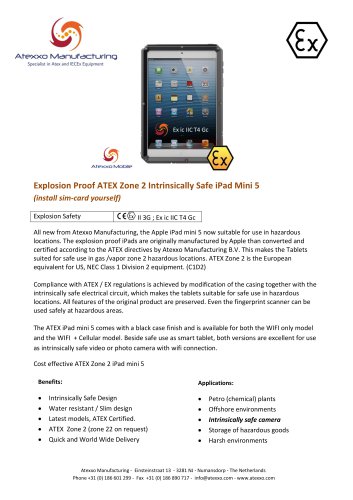 ATEX iPad Mini 5