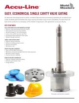 Accu-Line EASY, ECONOMICAL SINGLE CAVITY VALVE GATING