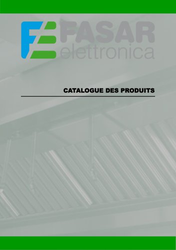 Catalogue des produits