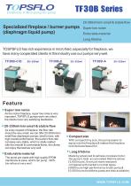 TOPSFLO Diaphragm  fireplace PUMP  burner pumps