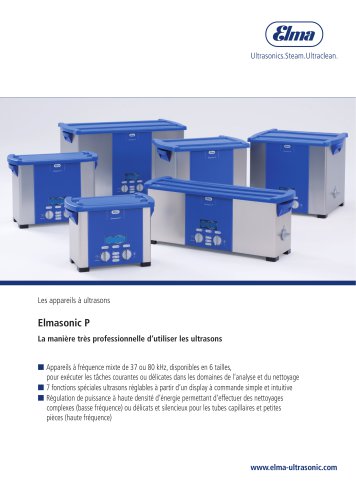 Brochure Elmasonic P