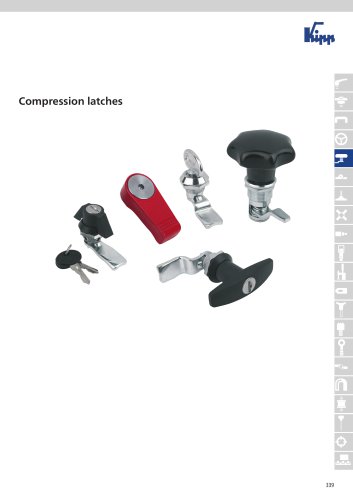 Compression latches