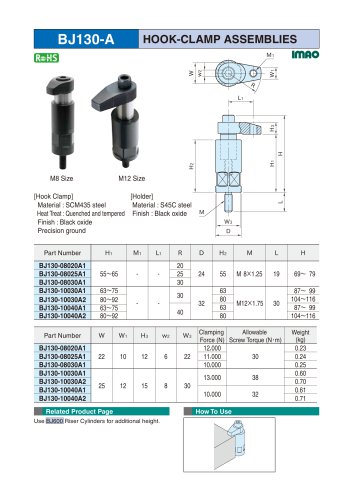 HOOK-CLAMP ASSEMBLIES