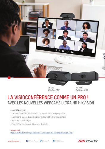 WEBCAMS ULTRA HD HIKVISION