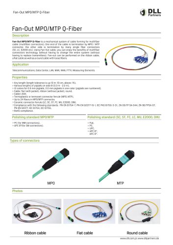 Fan-Out MPO/MTP Q-Fiber