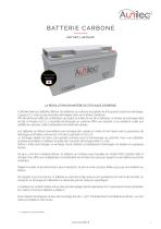 Batteries carbone - 1