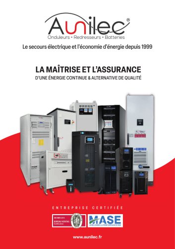Catalogue produits et services 2026