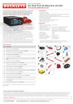 Datasheet: Dry Roof Pro2 leak detector