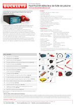 Datasheet: Pool Pro2 - swimmingpool leak detector kit