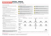 Quick start guide: Pool Pro2 - swimmingpool leak detector kit