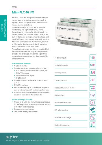 mini PLC PR102-24.2.2