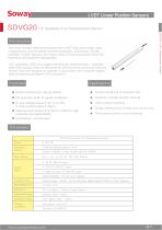 SOWAY LVDT displacement transducers SDVG20