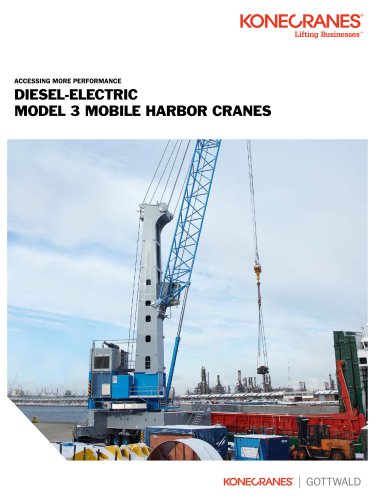 MODEL 3 MOBILE HARBOR CRANES